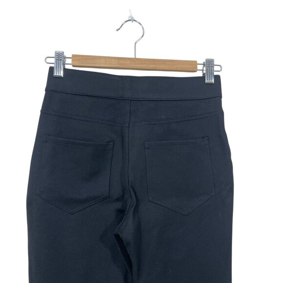 Quince Stretch Pull-On Jeggings Pants Women's Size Small Black 25" Inseam - Picture 4 of 6